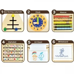 6-in-1 Compact Activity Centre