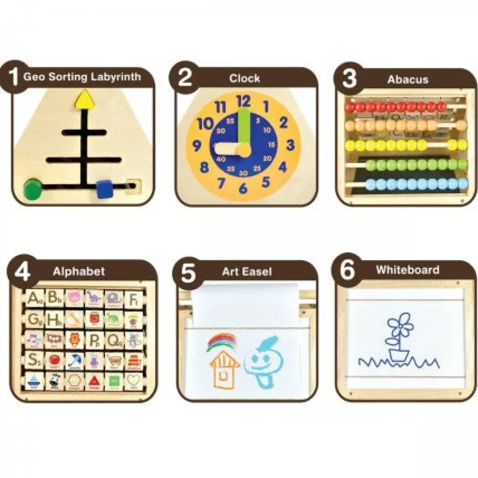 6-in-1 Compact Activity Centre