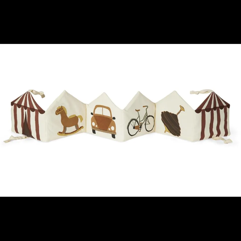 Kit Fabric Book - Creme Circus