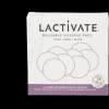 Lactivate Reusable Mixed White Nursing Pads - 8pk