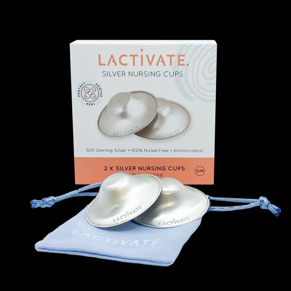 Lactivate Silver Nursing Cups