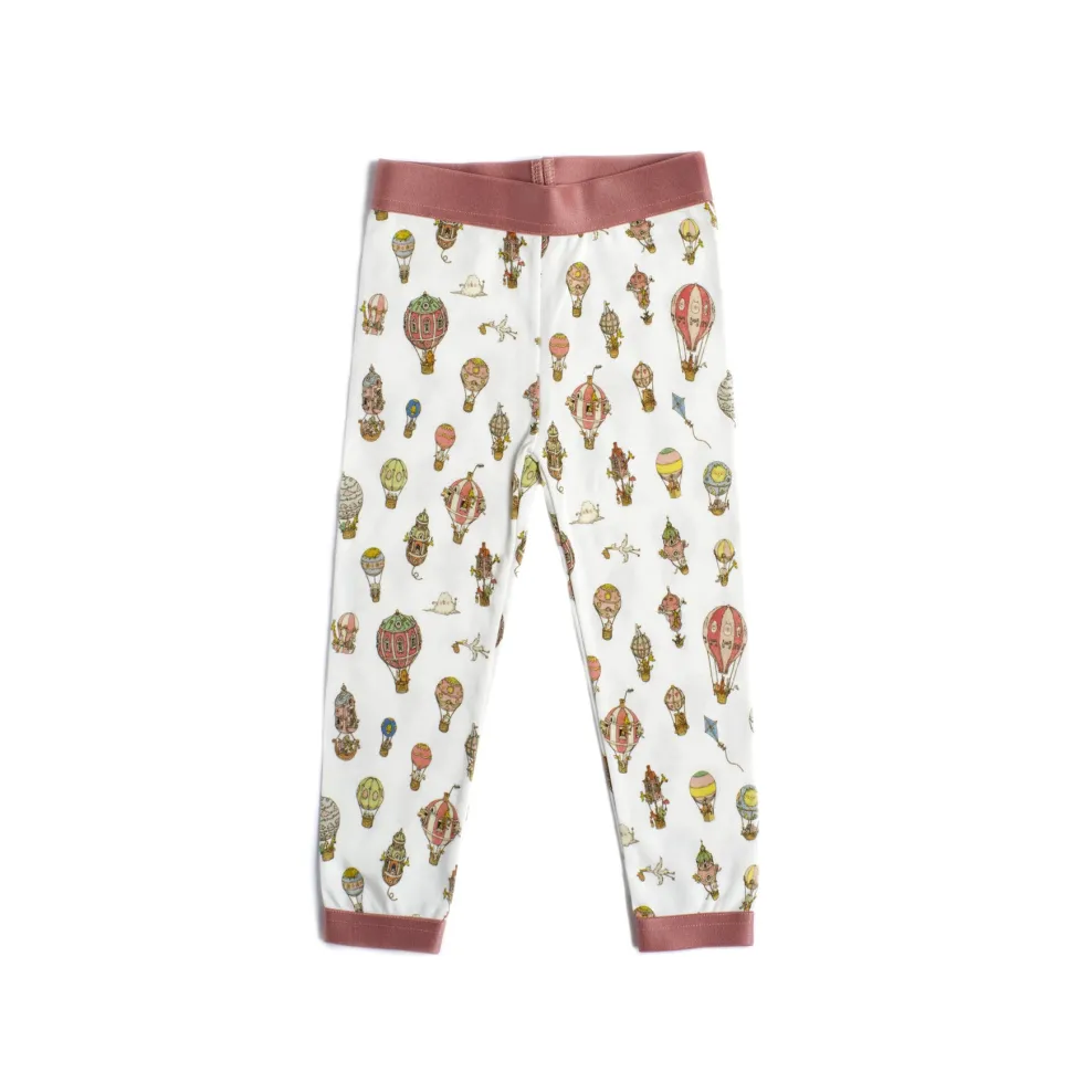 Legging - Hot Air Balloon Powder Rose