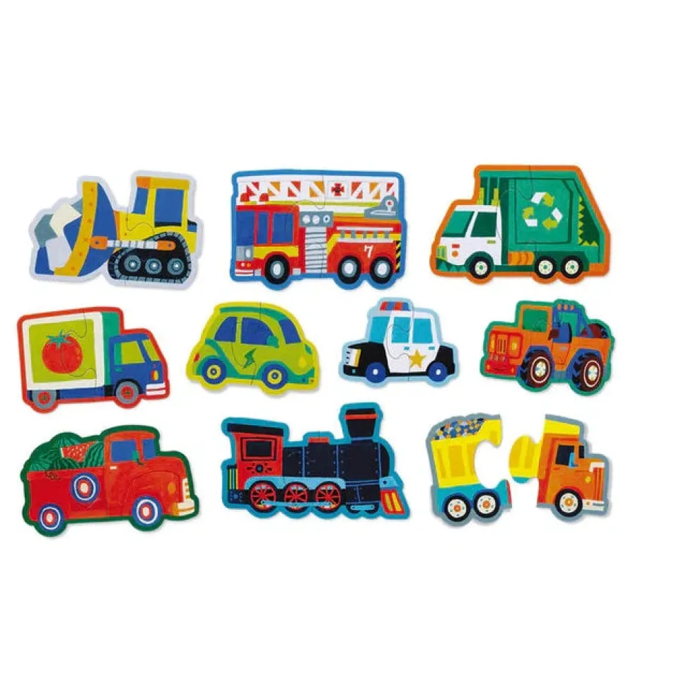 Let's Begin Puzzle 2 pc - Vehicles