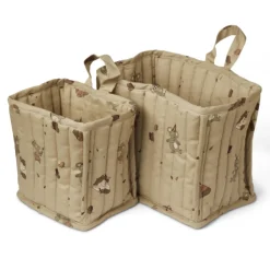 Lumi Quilted Basket Set