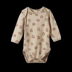Merino Long Sleeve Bodysuit VARIOUS COLOURS