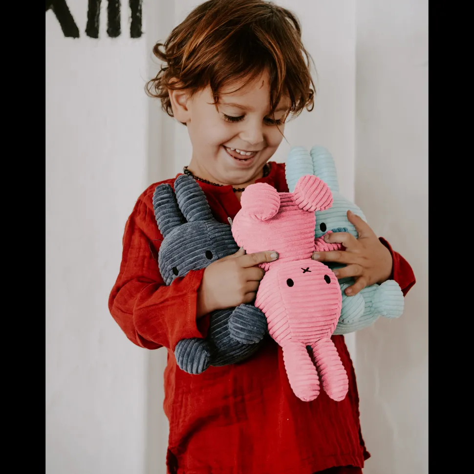 Miffy Sitting Corduroy - Ice Blue