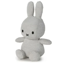Miffy Sitting Corduroy - Soft Grey