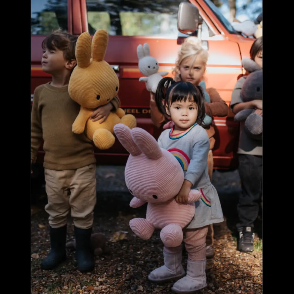 Miffy Sitting Corduroy - Yellow