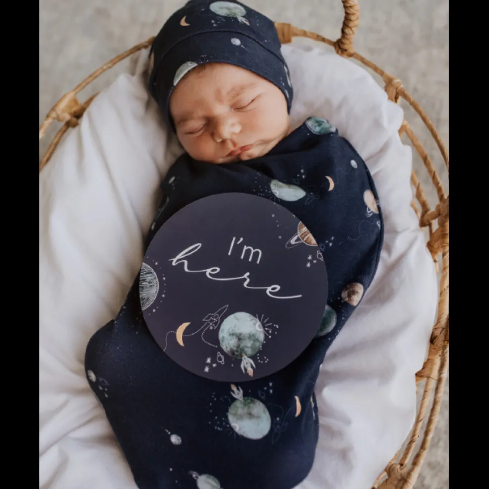 Milestone Cards - Milky Way & Soft Moss