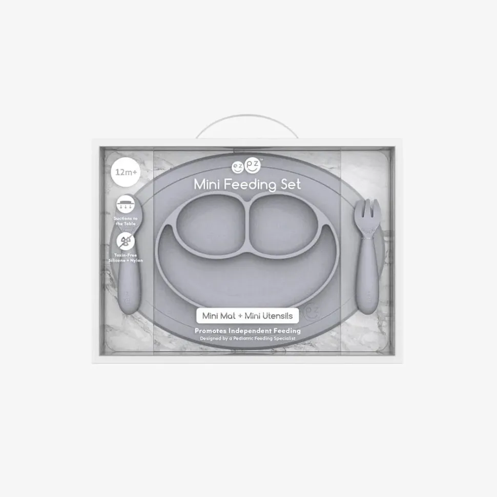 Mini Feeding Set - Pewter