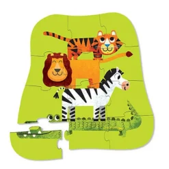 Mini Puzzle 12 pc - Jungle Friends