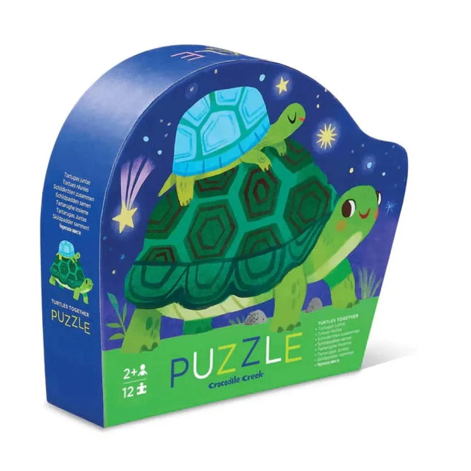 Mini Puzzle 12 pc - Turtles Together