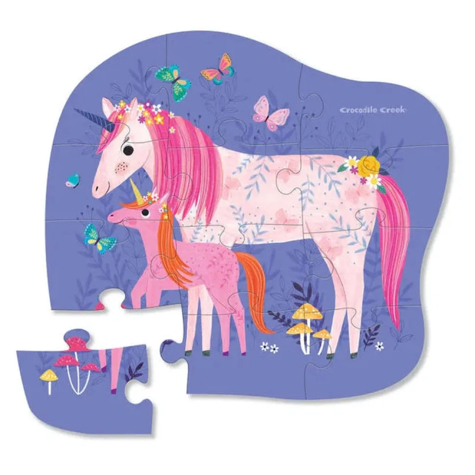 Mini Puzzle 12 pc - Unicorn Magic