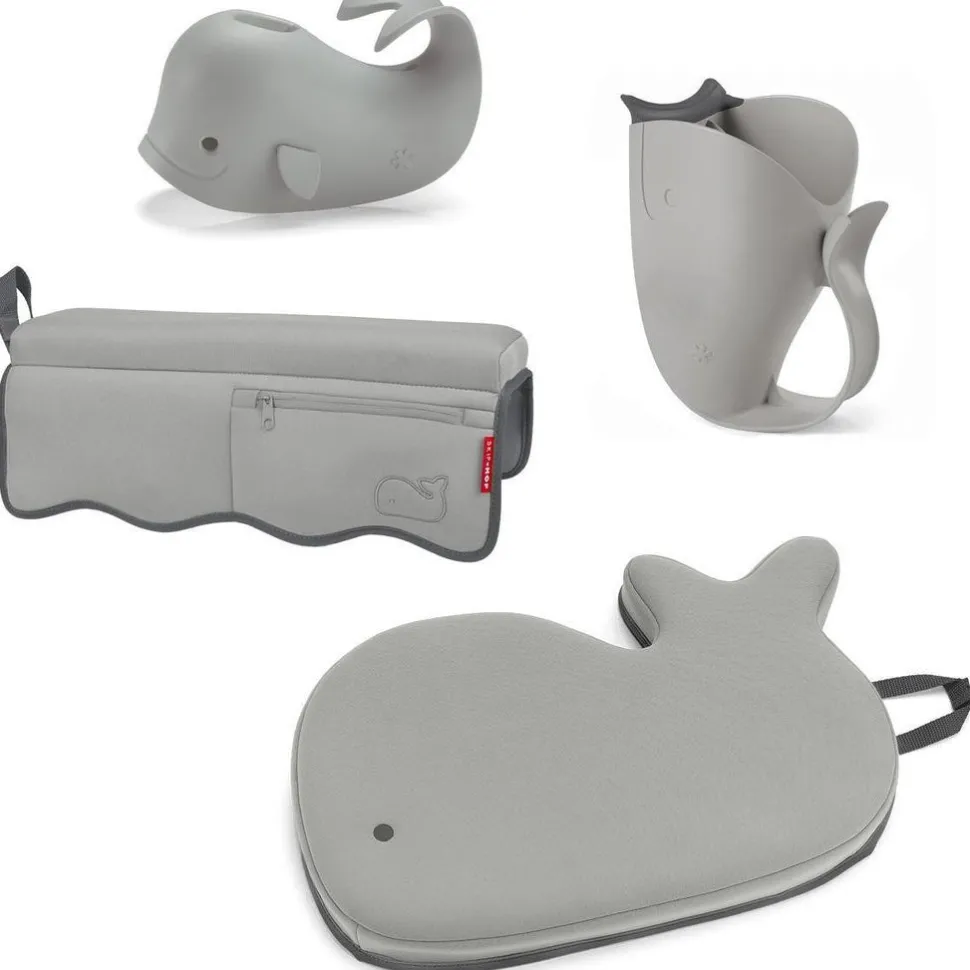 Moby Bathtime Essential Kit - Grey