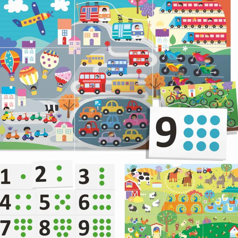Montessori Flashcards 123 Touch