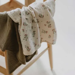 Muslin Small Blankets Set of 2 VARIOUS COLOURS