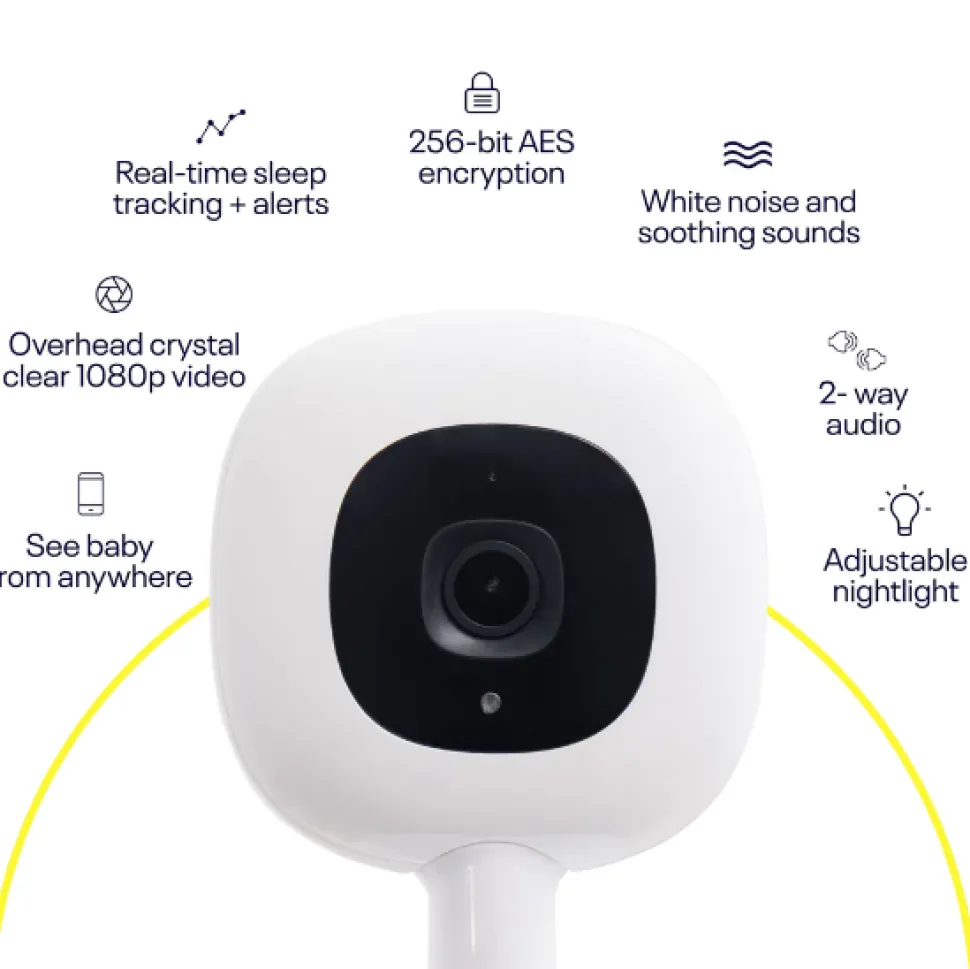 Nanit Pro Baby Monitor + Wall Mount