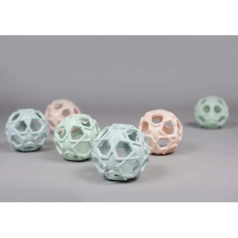 Natural Rubber Star Ball - Blue