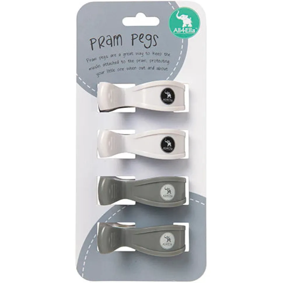 4 Pack Pegs VARIOUS COLOURS