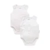 2 pack Singlet Bodysuit - Pale Pink Pack