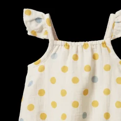 Petal Suit - Summer Polka Dot Print