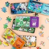 50-Piece Tin Puzzle VARIOUS STYLES