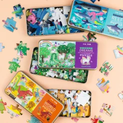 50-Piece Tin Puzzle VARIOUS STYLES
