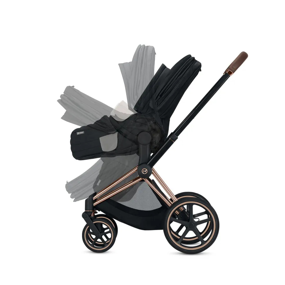 Platinum Lite Cot 2022 - Deep Black