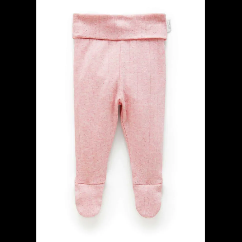 Pointelle Footed Leggings VARIOUS COLOURS