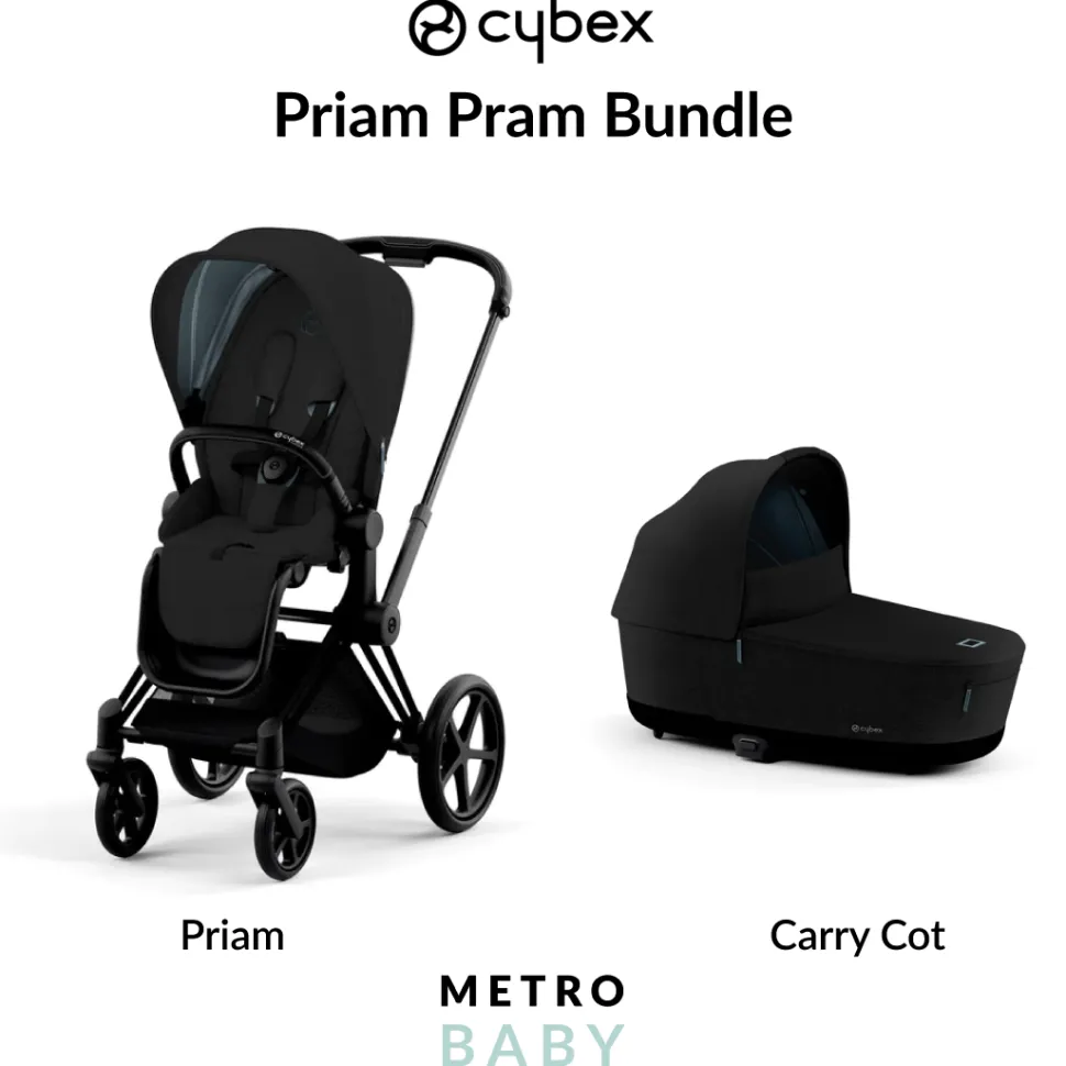 Priam Pram 2022 + Lux Carry Cot