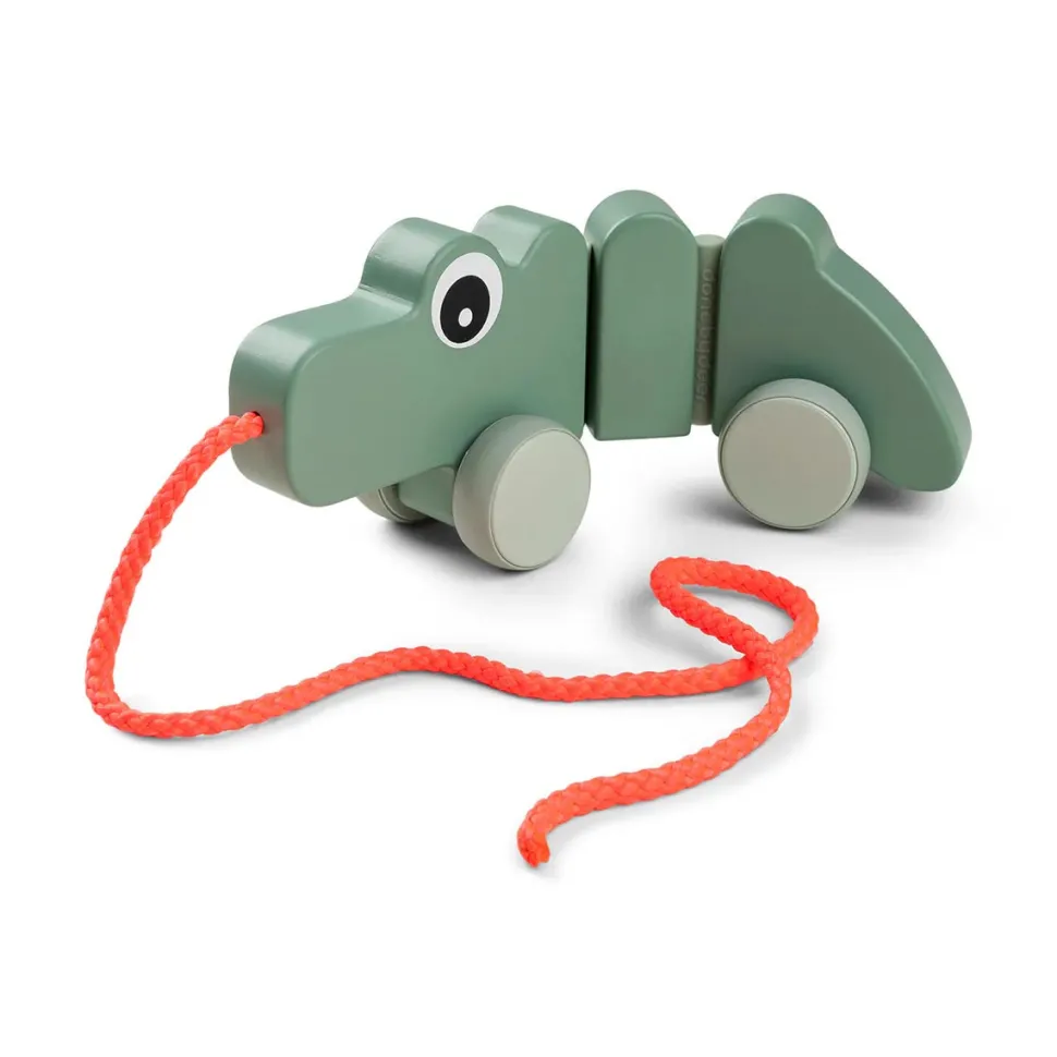 Pull Along Wiggle Toy - Croco
