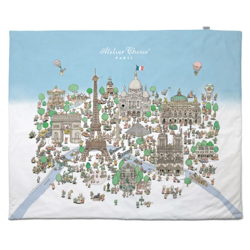 Reversible Quilt - Paris/Carousel
