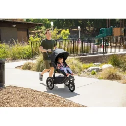 RIDGE Stroller - Jake (Charcoal/Carbon Frame)