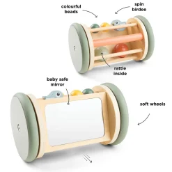 Rolling Activity Mirror Birdee