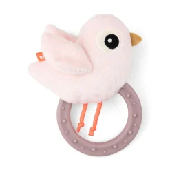 Sensory Rattle with Teether VARIOUS COLOURS