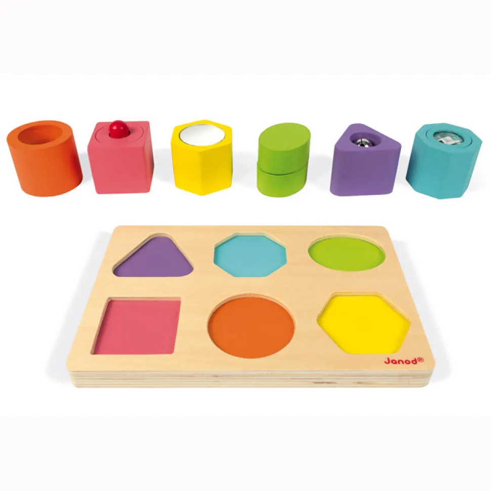 Shapes & Sounds 6 Block Puzzle