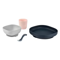 Silicone Suction Meal Set of 4 VARIOUS COLOUR