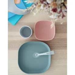 Silicone Suction Meal Set of 4 VARIOUS COLOUR