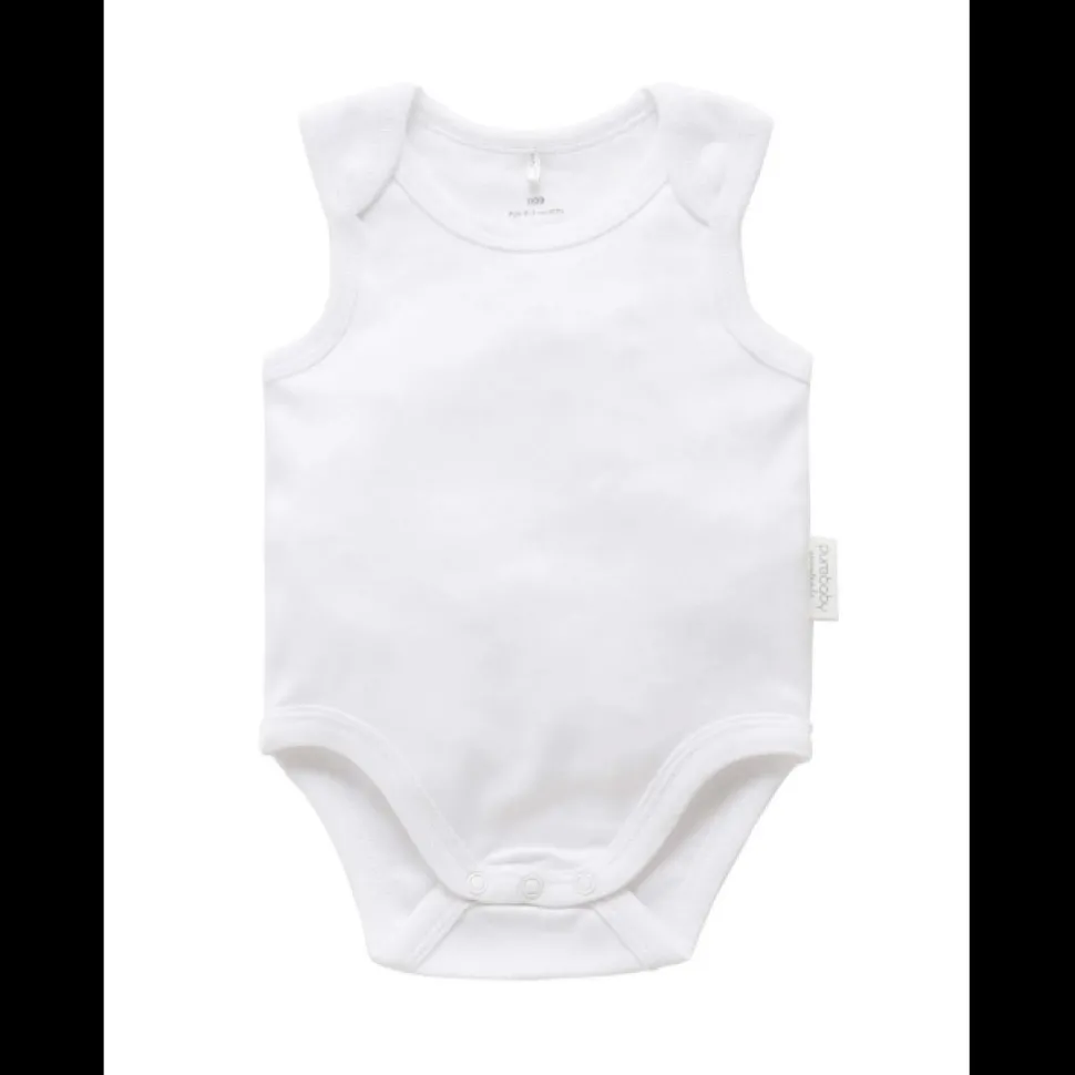 Singlet Bodysuit - White