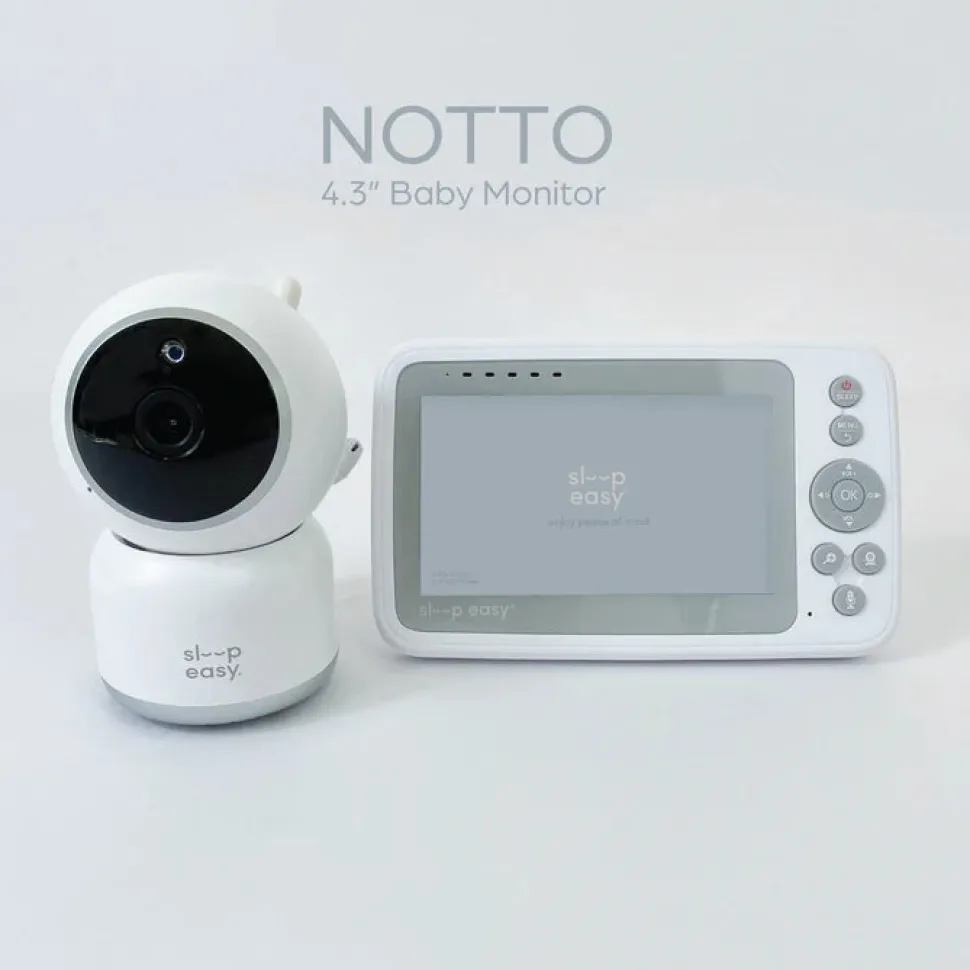 SLEEP EASY RAA430 Notto 4.3'/10.9cm Crystal Clear Baby Monitor