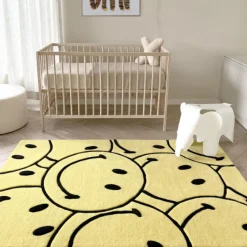 Smiley Rectangle Rug