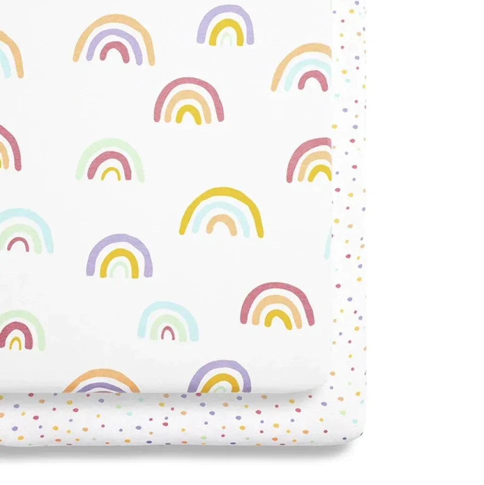 SnüzPod Fitted Sheet Set 2 Piece VARIOUS COLOURS