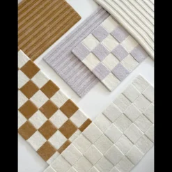 Solid Stripe Rug VARIOUS COLOUR