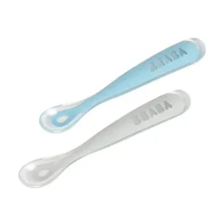 1st Stage Silicone Spoon & Case 2 Pack