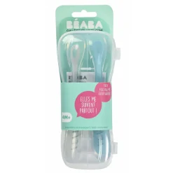 1st Stage Silicone Spoon & Case 2 Pack