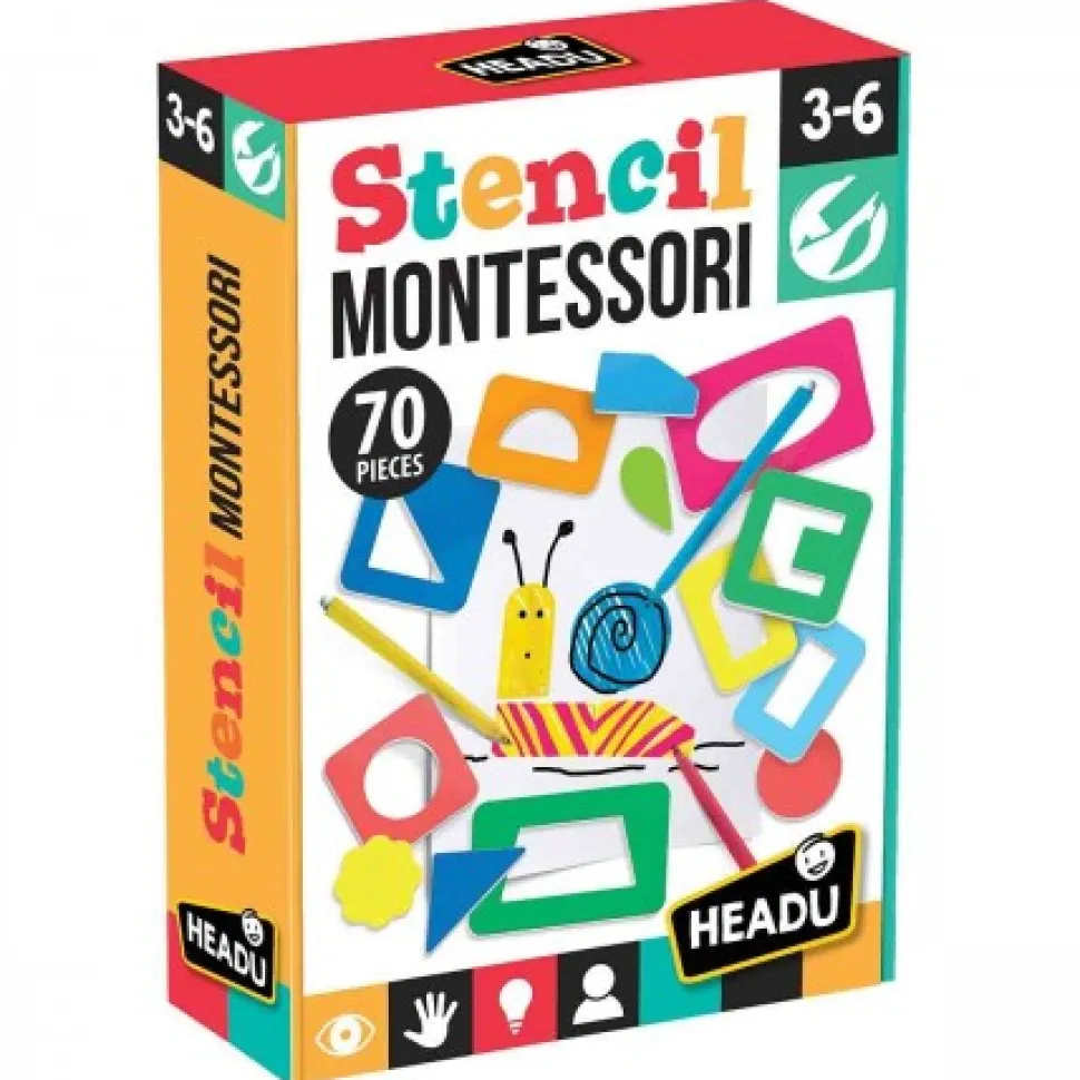 Stencil Montessori