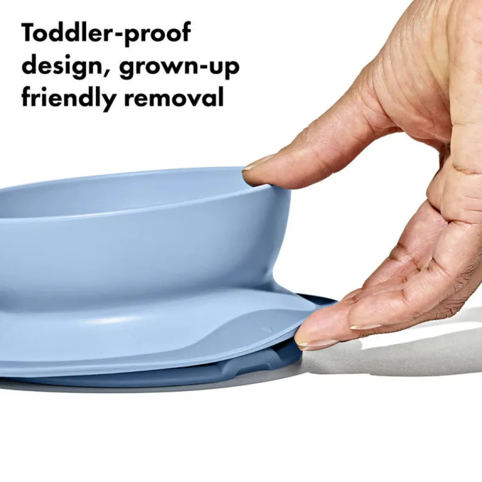 Stick & Stay Suction Divided Bowl VARIOUS COLOURS