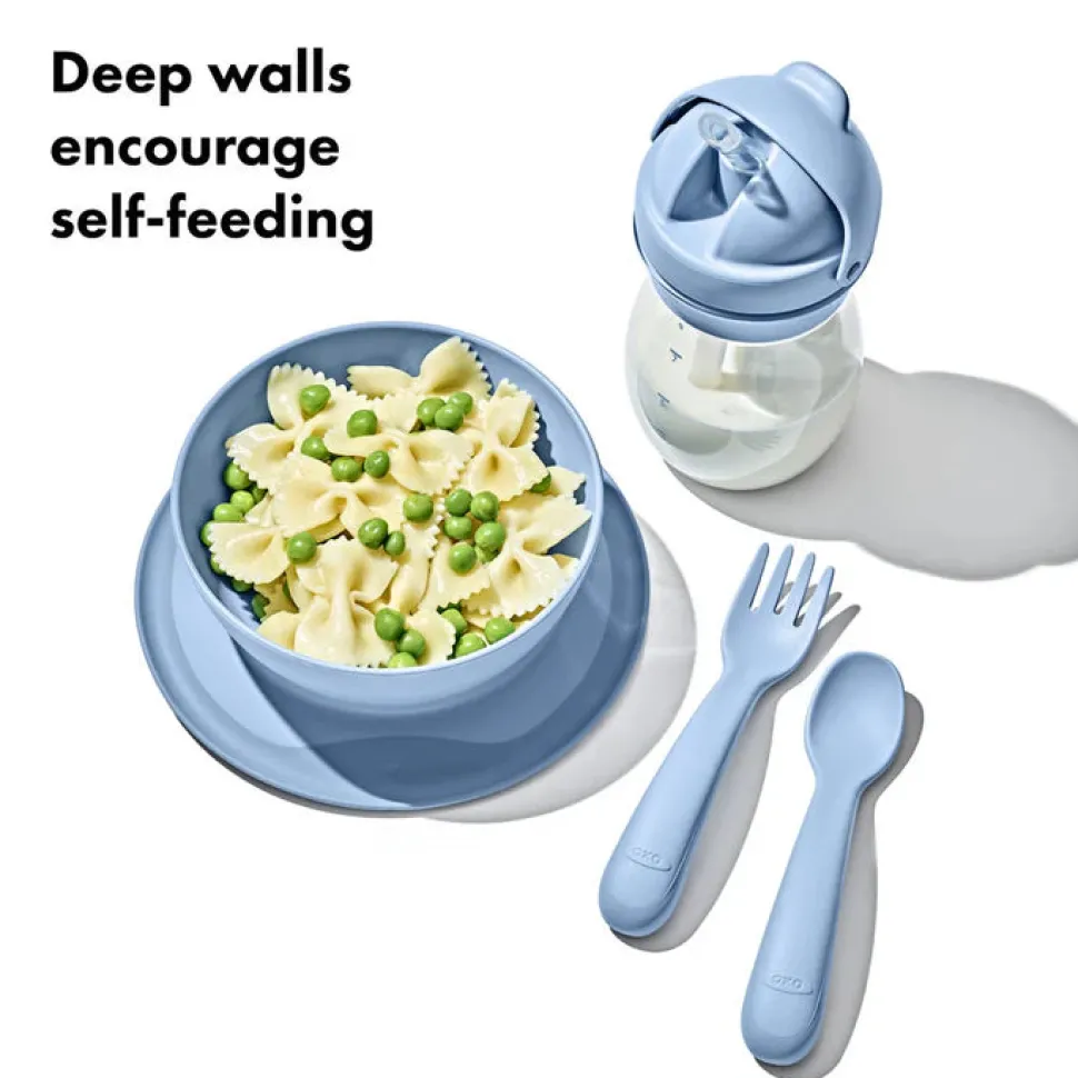 Stick & Stay Suction Divided Bowl VARIOUS COLOURS
