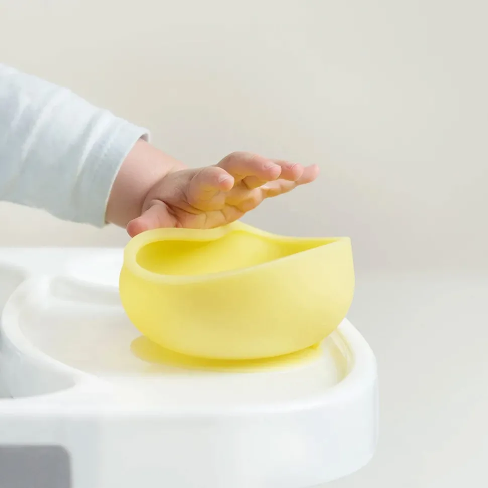 Suction Bowl with Lid VARIOUS COLOURS