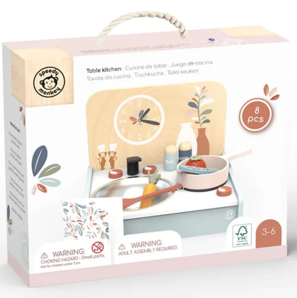 Table Kitchen With 8 Accessories